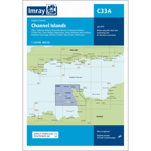 Imray C 33A - Channel Island N.